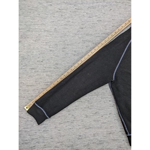 Kinetix Full Zip Hoodie‎ Casual Luxury Activewear Athleisure Black L - Picture 7 of 12